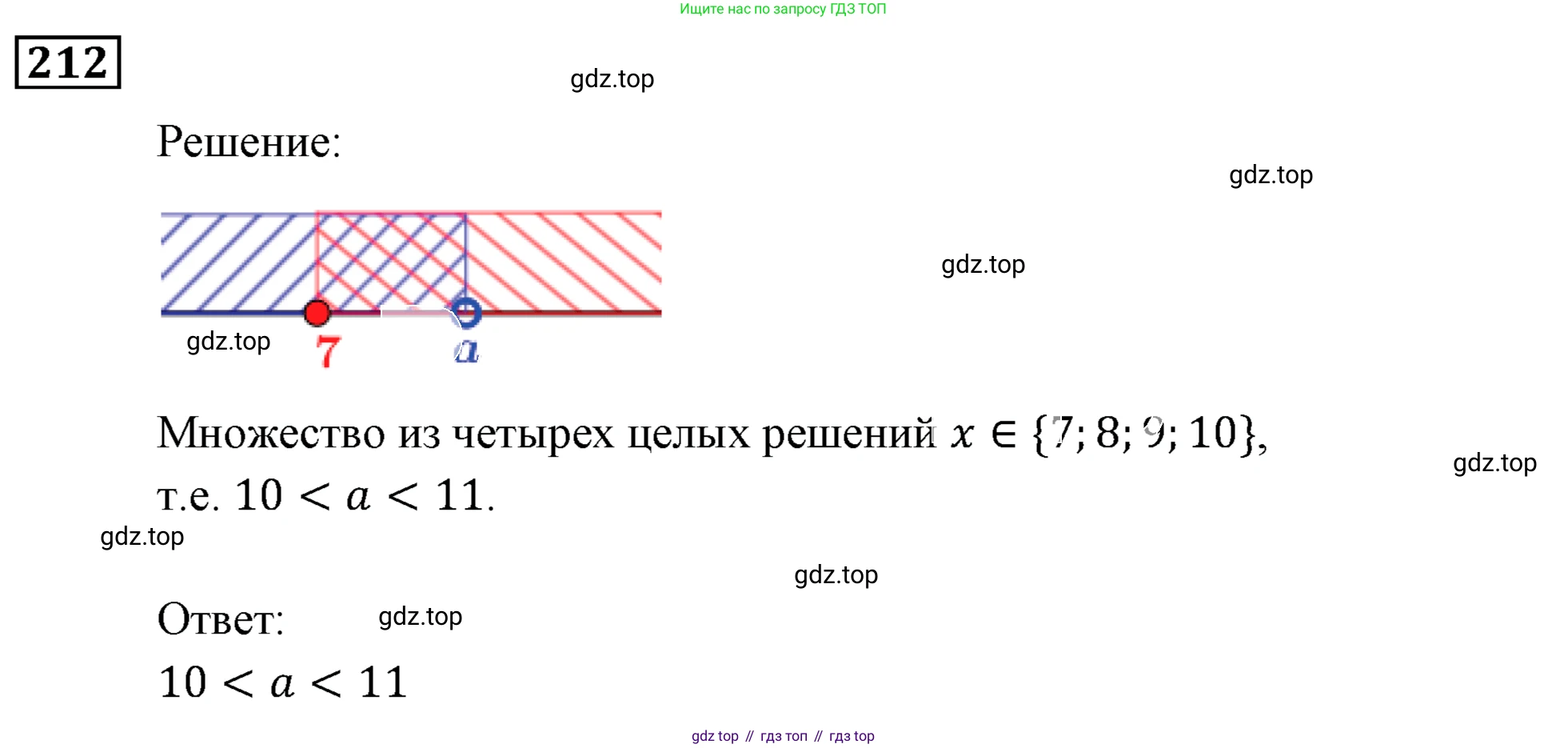 ГДЗ Алгебра, 9 класс Учебник, авторы: Мерзляк Аркадий Григорьевич, Полонский Виталий Борисович, Якир Михаил Семёнович, издательство Просвещение, Москва, 2019, голубого цвета, страница 49, номер 212, Решение 3