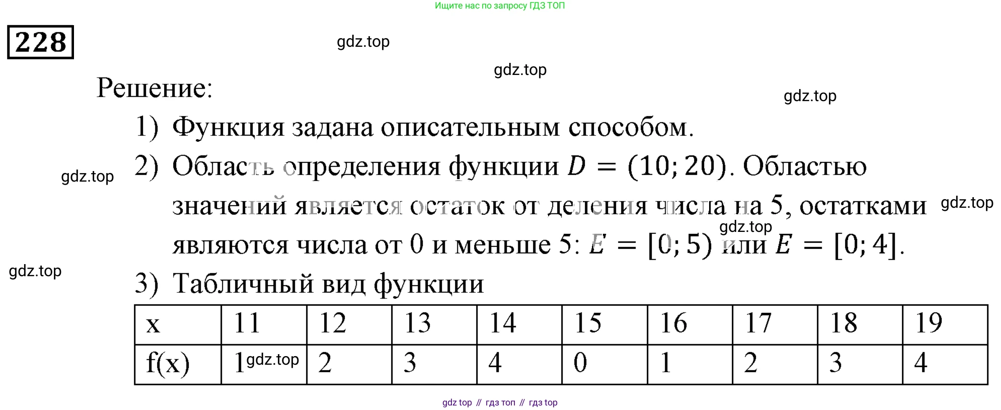 ГДЗ Алгебра, 9 класс Учебник, авторы: Мерзляк Аркадий Григорьевич, Полонский Виталий Борисович, Якир Михаил Семёнович, издательство Просвещение, Москва, 2019, голубого цвета, страница 57, номер 228, Решение 3