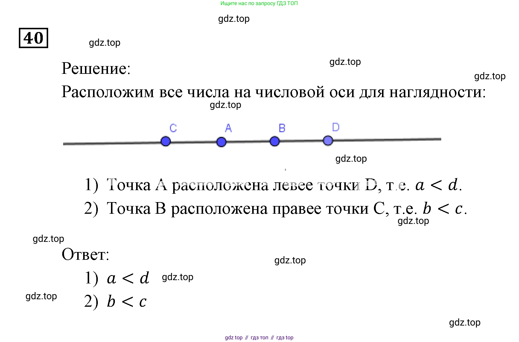 ГДЗ Алгебра, 9 класс Учебник, авторы: Мерзляк Аркадий Григорьевич, Полонский Виталий Борисович, Якир Михаил Семёнович, издательство Просвещение, Москва, 2019, голубого цвета, страница 14, номер 40, Решение 3