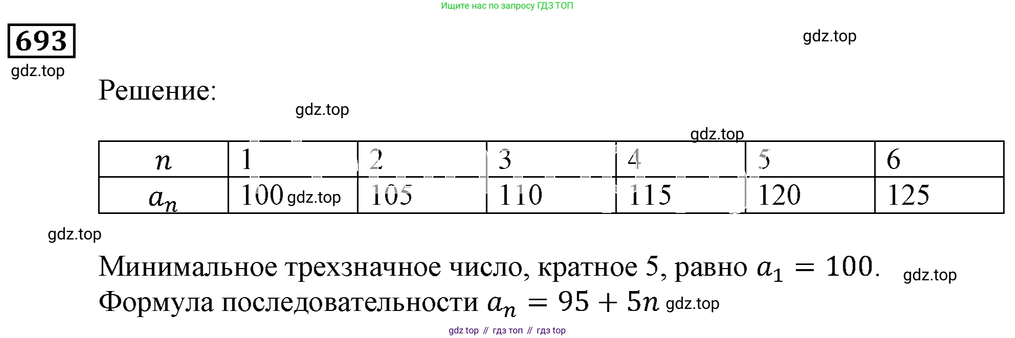 ГДЗ Алгебра, 9 класс Учебник, авторы: Мерзляк Аркадий Григорьевич, Полонский Виталий Борисович, Якир Михаил Семёнович, издательство Просвещение, Москва, 2019, голубого цвета, страница 212, номер 693, Решение 3
