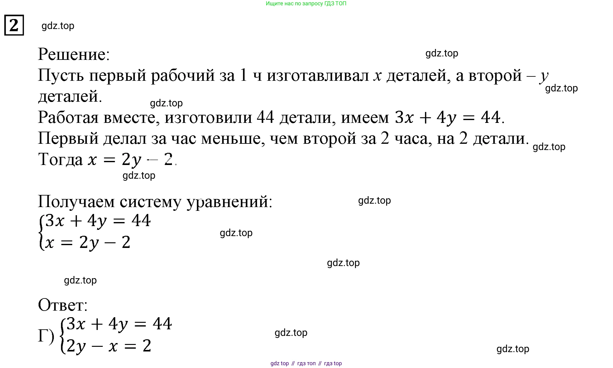 ГДЗ Алгебра, 9 класс Учебник, авторы: Мерзляк Аркадий Григорьевич, Полонский Виталий Борисович, Якир Михаил Семёнович, издательство Просвещение, Москва, 2019, голубого цвета, страница 201, номер 2, Решение 3