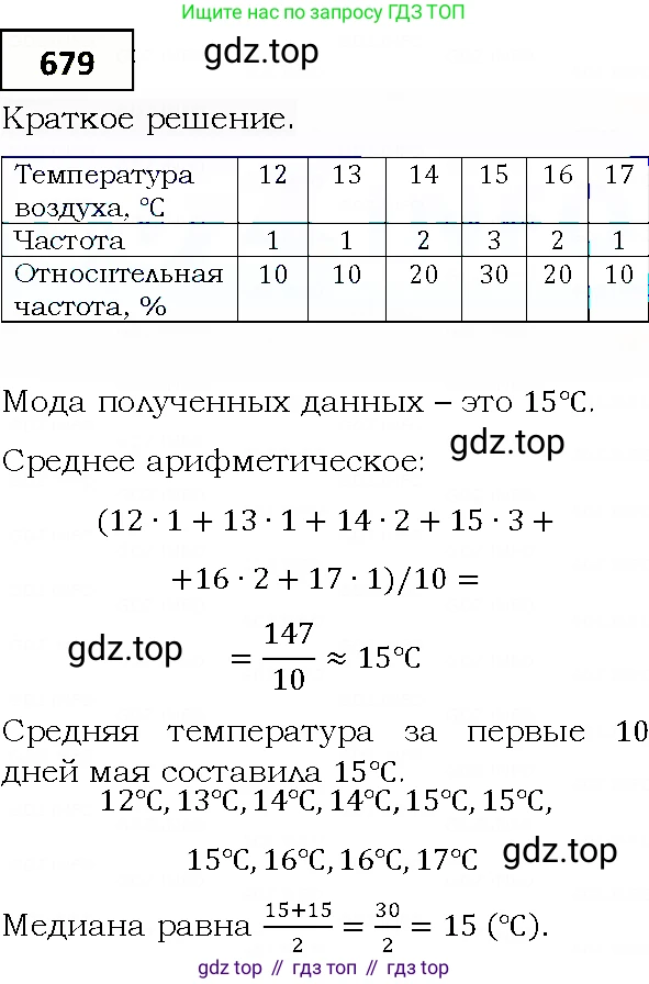 ГДЗ Алгебра, 9 класс Учебник, авторы: Мерзляк Аркадий Григорьевич, Полонский Виталий Борисович, Якир Михаил Семёнович, издательство Просвещение, Москва, 2019, голубого цвета, страница 196, номер 679, Решение 4