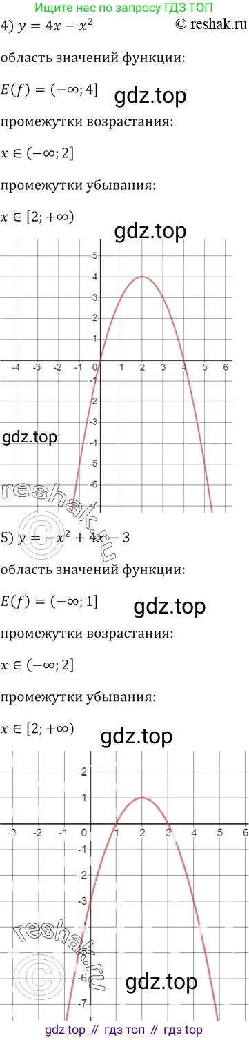 ГДЗ Алгебра, 9 класс Учебник, авторы: Мерзляк Аркадий Григорьевич, Полонский Виталий Борисович, Якир Михаил Семёнович, издательство Просвещение, Москва, 2019, голубого цвета, страница 273, номер 967, Решение 5 (продолжение 3)