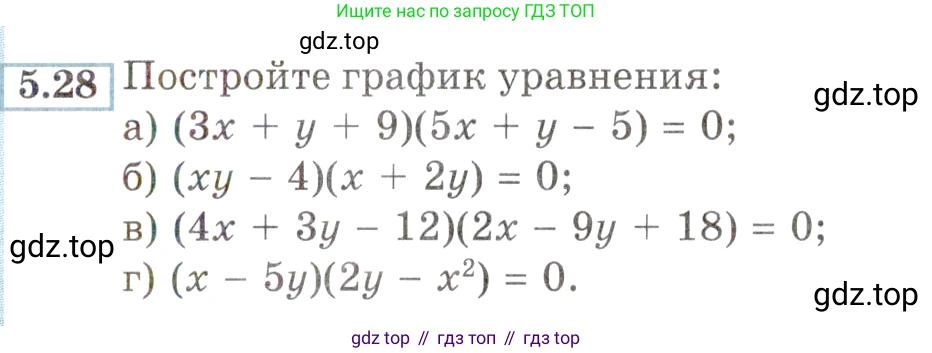 ГДЗ Алгебра, 9 класс Учебник, авторы: Мордкович Александр Григорьевич, Семенов Павел Владимирович, издательство Мнемозина, Москва, 2019, Часть 2, страница 33, номер 5.28, Условие