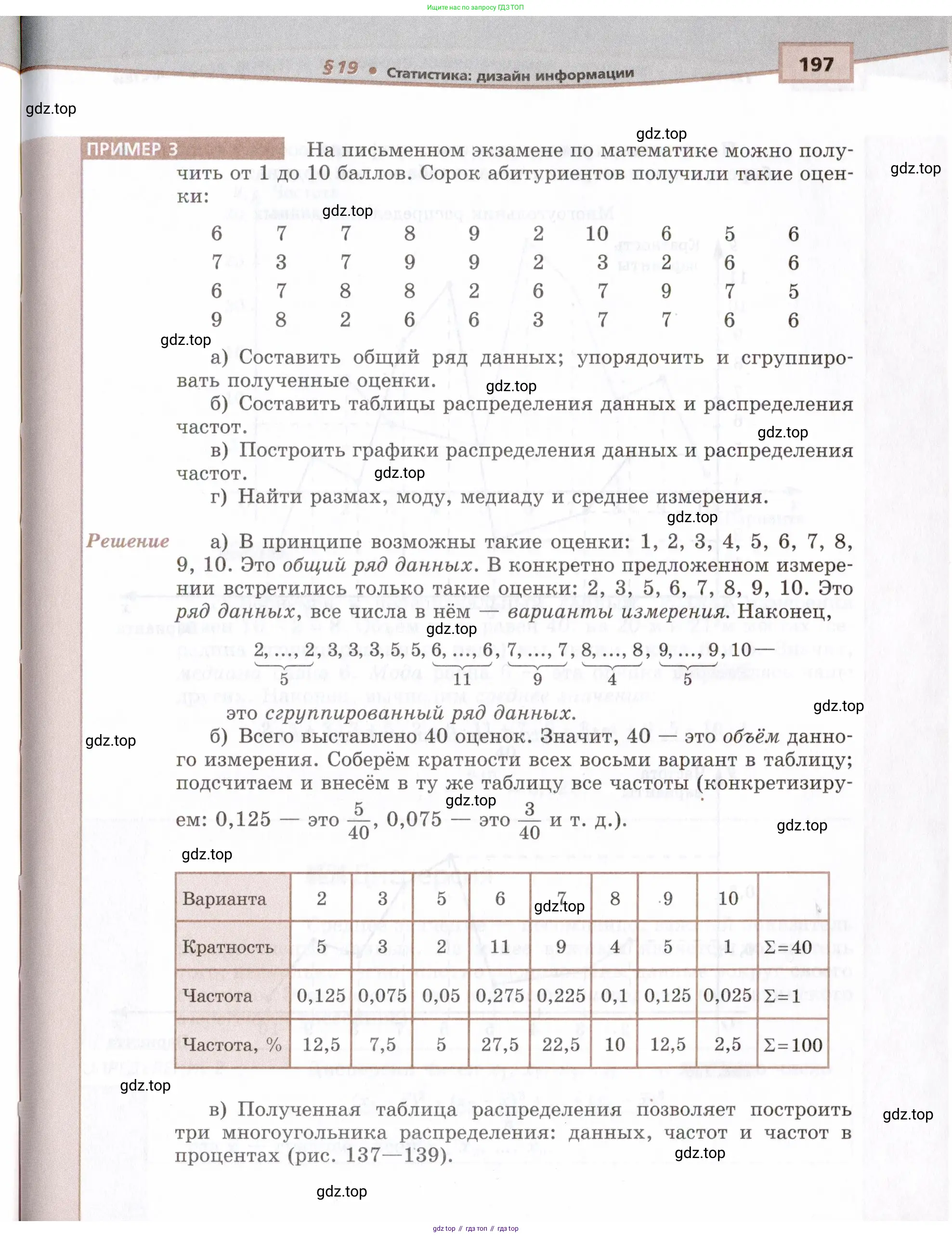 Алгебра, 9 класс Учебник, авторы: Мордкович Александр Григорьевич, Семенов Павел Владимирович, издательство Мнемозина, Москва, 2019, Часть 2, страница 197