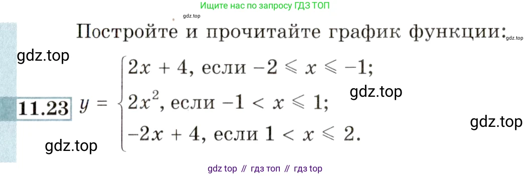 ГДЗ Алгебра, 9 класс Учебник, авторы: Мордкович Александр Григорьевич, Семенов Павел Владимирович, издательство Мнемозина, Москва, 2019, Часть 2, страница 74, номер 11.23, Условие