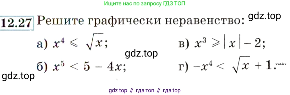 ГДЗ Алгебра, 9 класс Учебник, авторы: Мордкович Александр Григорьевич, Семенов Павел Владимирович, издательство Мнемозина, Москва, 2019, Часть 2, страница 79, номер 12.27, Условие