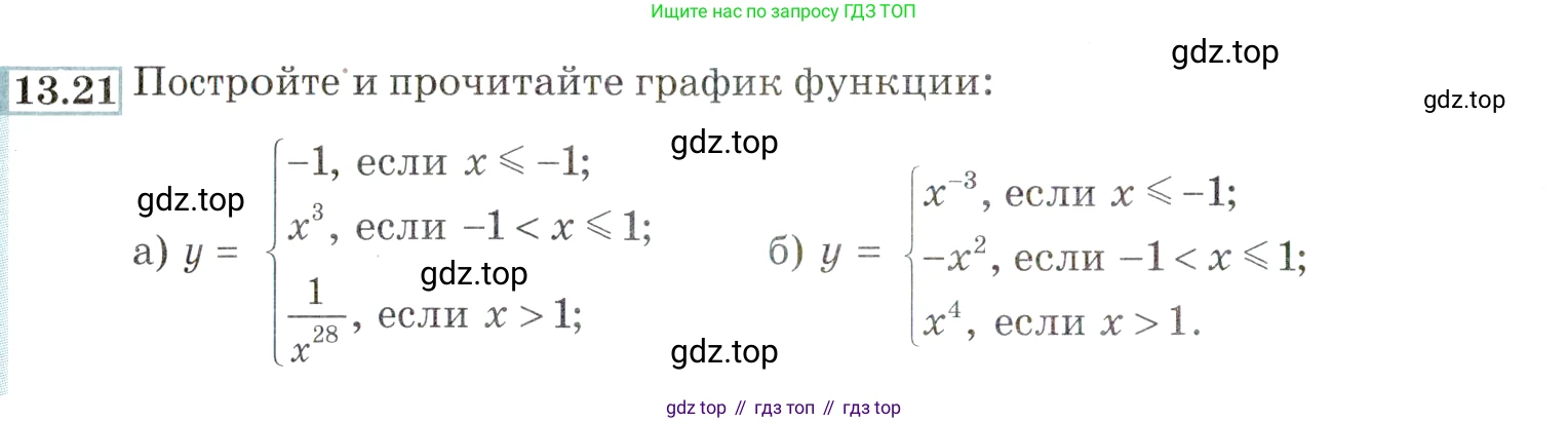 ГДЗ Алгебра, 9 класс Учебник, авторы: Мордкович Александр Григорьевич, Семенов Павел Владимирович, издательство Мнемозина, Москва, 2019, Часть 2, страница 84, номер 13.21, Условие