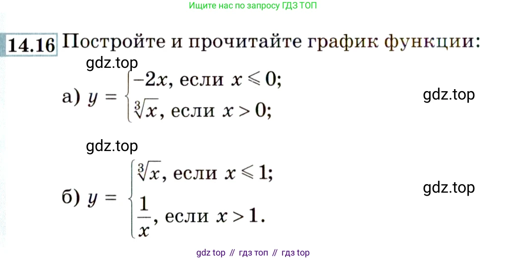 ГДЗ Алгебра, 9 класс Учебник, авторы: Мордкович Александр Григорьевич, Семенов Павел Владимирович, издательство Мнемозина, Москва, 2019, Часть 2, страница 86, номер 14.16, Условие