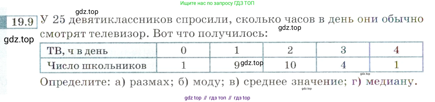 ГДЗ Алгебра, 9 класс Учебник, авторы: Мордкович Александр Григорьевич, Семенов Павел Владимирович, издательство Мнемозина, Москва, 2019, Часть 2, страница 128, номер 19.9, Условие