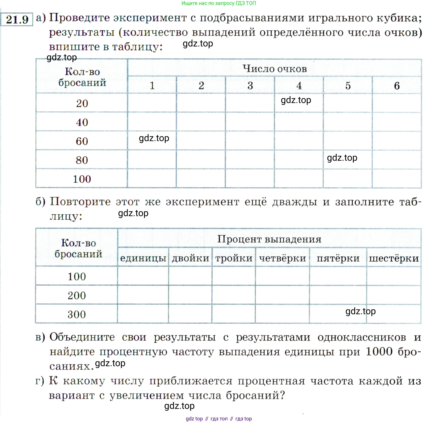 ГДЗ Алгебра, 9 класс Учебник, авторы: Мордкович Александр Григорьевич, Семенов Павел Владимирович, издательство Мнемозина, Москва, 2019, Часть 2, страница 139, номер 21.9, Условие