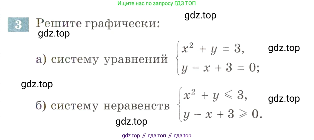 ГДЗ Алгебра, 9 класс Учебник, авторы: Мордкович Александр Григорьевич, Семенов Павел Владимирович, издательство Мнемозина, Москва, 2019, Часть 2, страница 49, номер 3, Условие