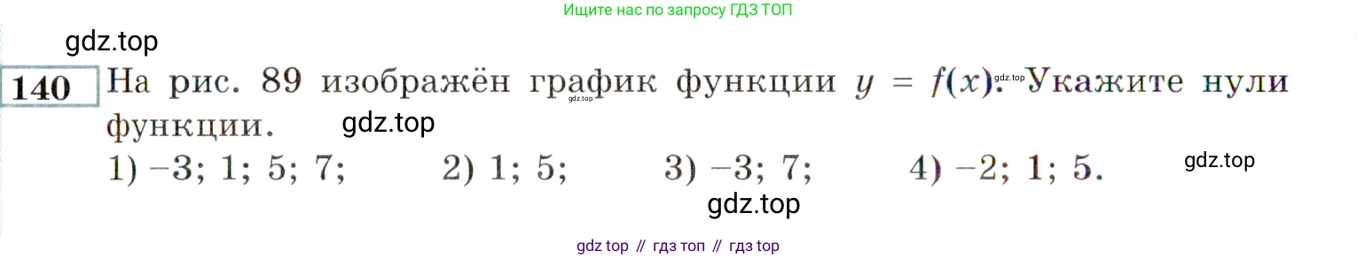 ГДЗ Алгебра, 9 класс Учебник, авторы: Мордкович Александр Григорьевич, Семенов Павел Владимирович, издательство Мнемозина, Москва, 2019, Часть 2, страница 166, номер 140, Условие