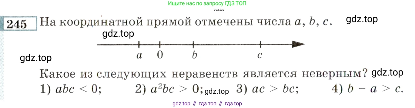 ГДЗ Алгебра, 9 класс Учебник, авторы: Мордкович Александр Григорьевич, Семенов Павел Владимирович, издательство Мнемозина, Москва, 2019, Часть 2, страница 188, номер 245, Условие