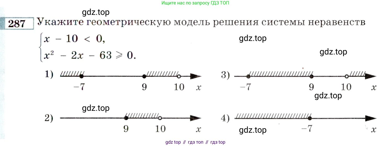ГДЗ Алгебра, 9 класс Учебник, авторы: Мордкович Александр Григорьевич, Семенов Павел Владимирович, издательство Мнемозина, Москва, 2019, Часть 2, страница 193, номер 287, Условие