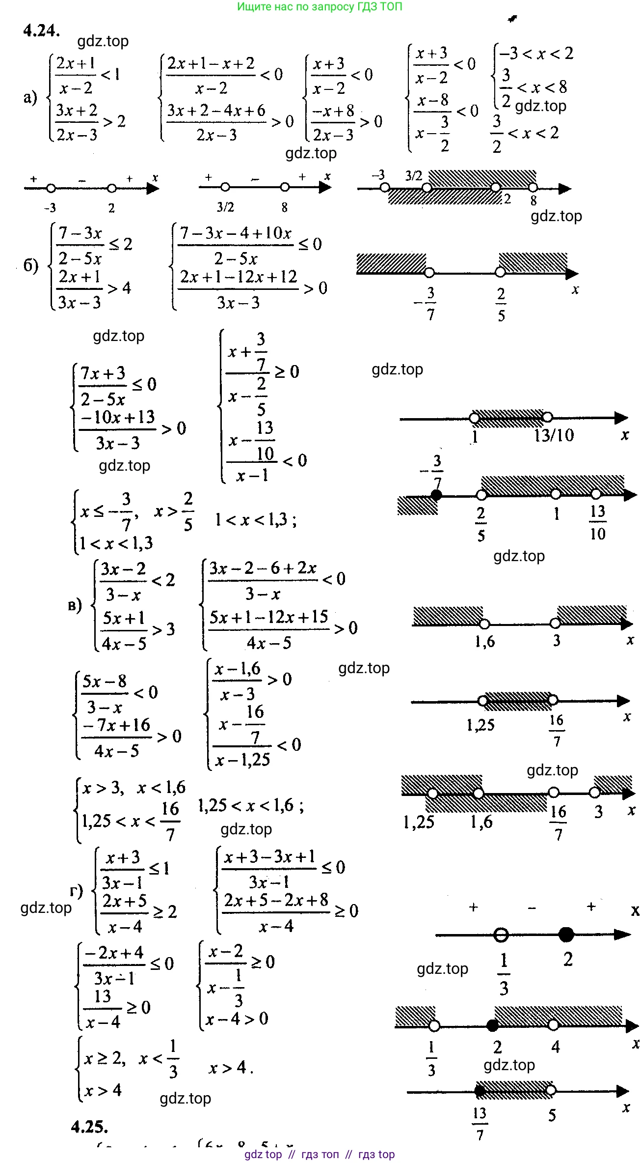 Алгебра, 9 класс Учебник, авторы: Мордкович Александр Григорьевич, Семенов Павел Владимирович, издательство Мнемозина, Москва, 2019, Часть 2, страница 20, номер 4.24, Решение 2