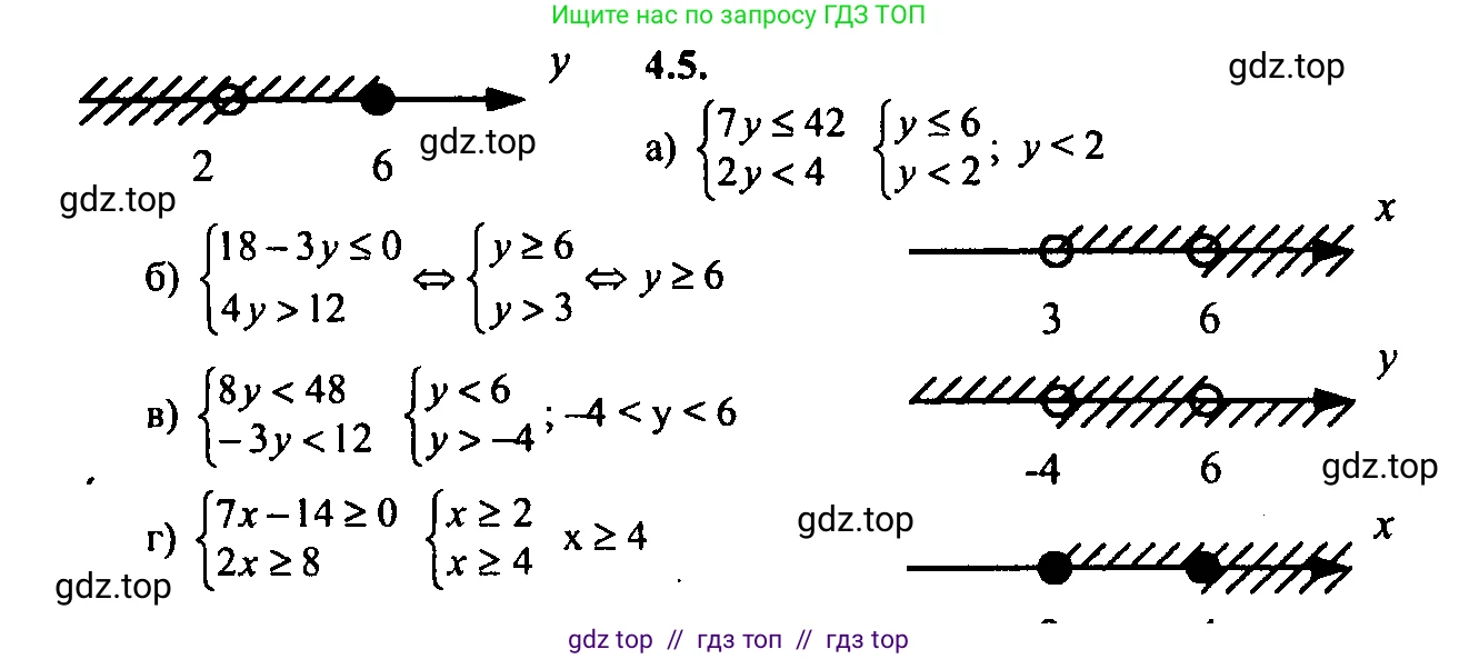 Алгебра, 9 класс Учебник, авторы: Мордкович Александр Григорьевич, Семенов Павел Владимирович, издательство Мнемозина, Москва, 2019, Часть 2, страница 17, номер 4.5, Решение 2