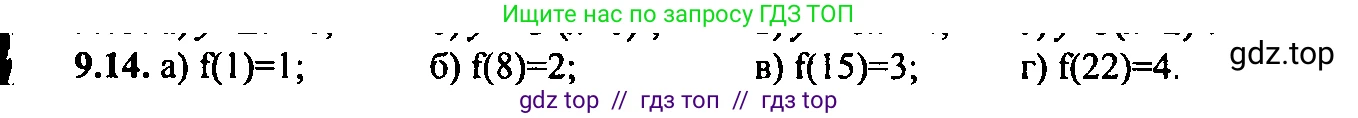 Алгебра, 9 класс Учебник, авторы: Мордкович Александр Григорьевич, Семенов Павел Владимирович, издательство Мнемозина, Москва, 2019, Часть 2, страница 63, номер 9.14, Решение 2
