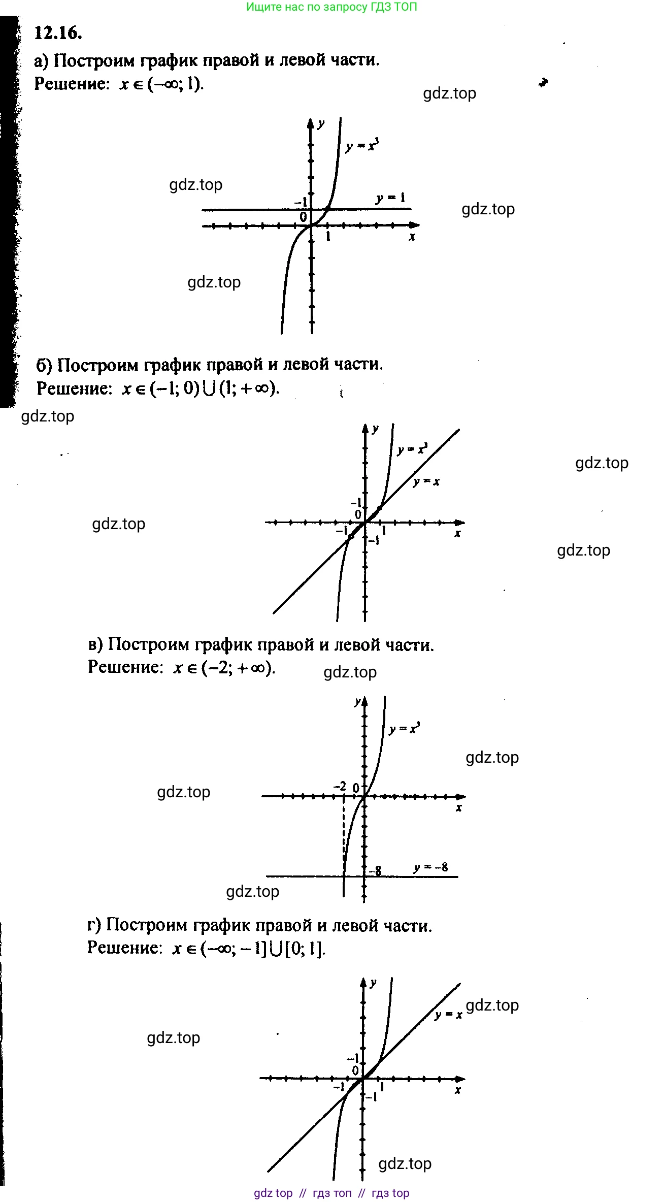 Алгебра, 9 класс Учебник, авторы: Мордкович Александр Григорьевич, Семенов Павел Владимирович, издательство Мнемозина, Москва, 2019, Часть 2, страница 77, номер 12.16, Решение 2