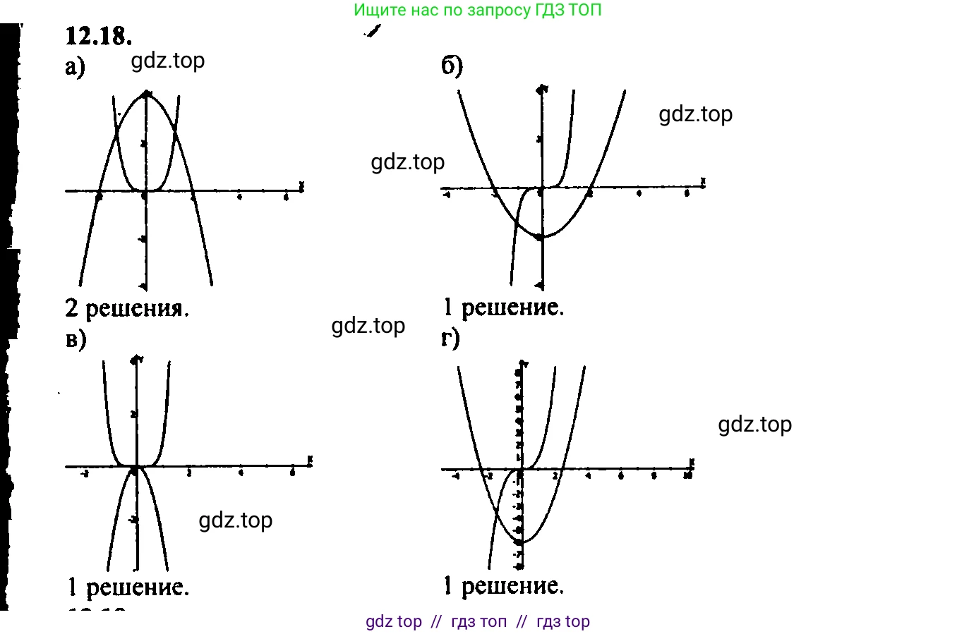 Алгебра, 9 класс Учебник, авторы: Мордкович Александр Григорьевич, Семенов Павел Владимирович, издательство Мнемозина, Москва, 2019, Часть 2, страница 77, номер 12.18, Решение 2