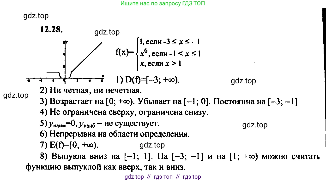 Алгебра, 9 класс Учебник, авторы: Мордкович Александр Григорьевич, Семенов Павел Владимирович, издательство Мнемозина, Москва, 2019, Часть 2, страница 79, номер 12.28, Решение 2