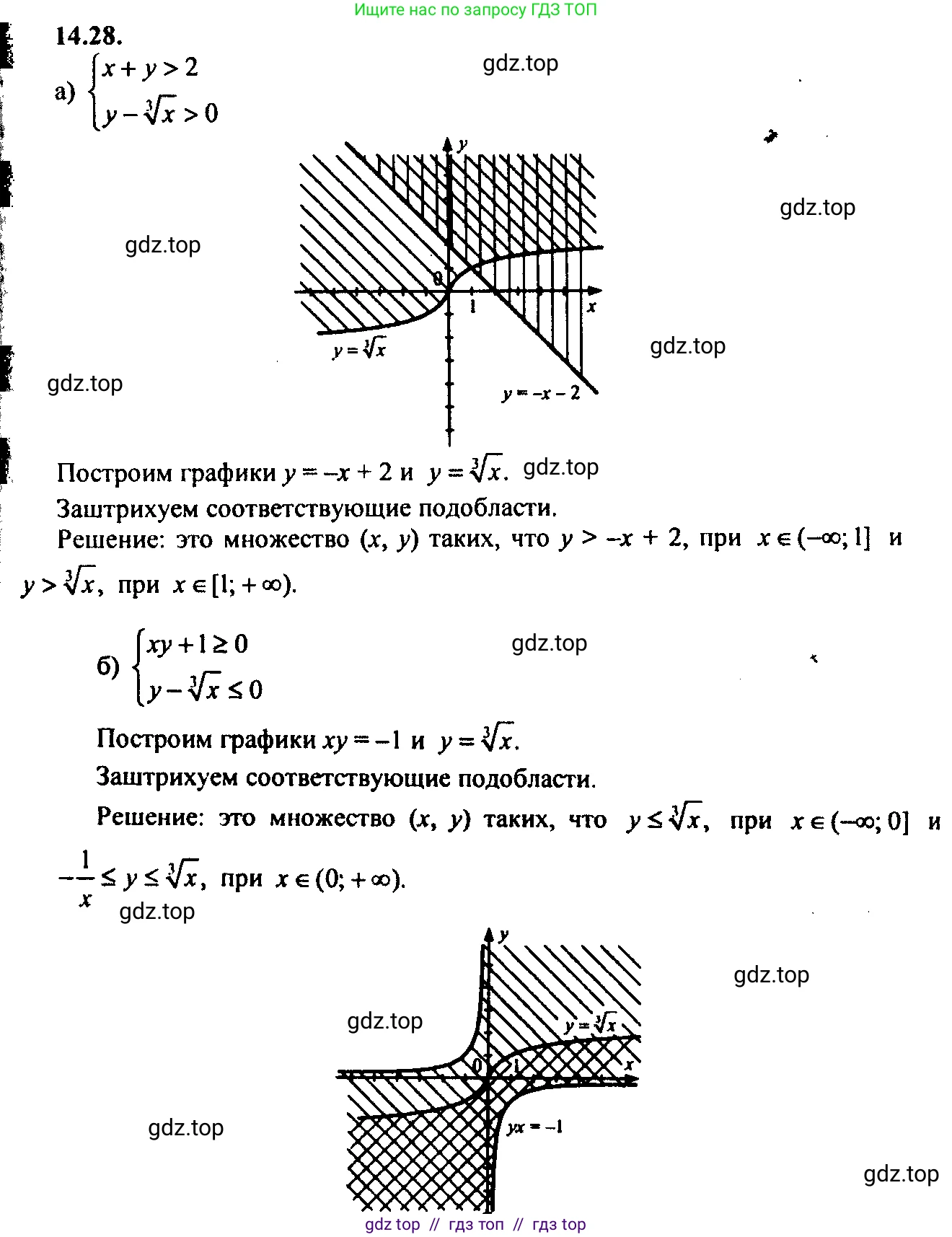 Алгебра, 9 класс Учебник, авторы: Мордкович Александр Григорьевич, Семенов Павел Владимирович, издательство Мнемозина, Москва, 2019, Часть 2, страница 88, номер 14.28, Решение 2