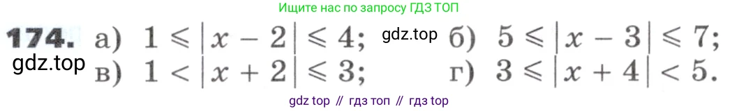 ГДЗ Алгебра, 9 класс Учебник, авторы: Никольский Сергей Михайлович, Потапов Михаил Константинович, Решетников Николай Николаевич, Шевкин Александр Владимирович, издательство Просвещение, Москва, 2019, зелёного цвета, страница 57, номер 174, Условие