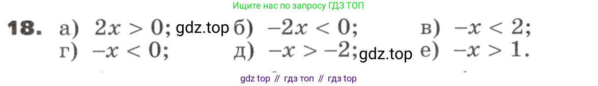 ГДЗ Алгебра, 9 класс Учебник, авторы: Никольский Сергей Михайлович, Потапов Михаил Константинович, Решетников Николай Николаевич, Шевкин Александр Владимирович, издательство Просвещение, Москва, 2019, зелёного цвета, страница 8, номер 18, Условие