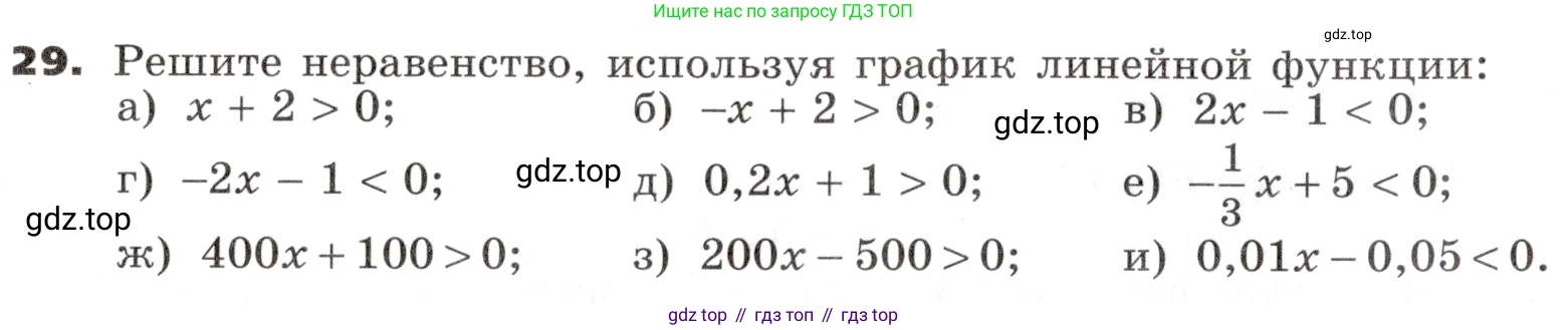 ГДЗ Алгебра, 9 класс Учебник, авторы: Никольский Сергей Михайлович, Потапов Михаил Константинович, Решетников Николай Николаевич, Шевкин Александр Владимирович, издательство Просвещение, Москва, 2019, зелёного цвета, страница 12, номер 29, Условие