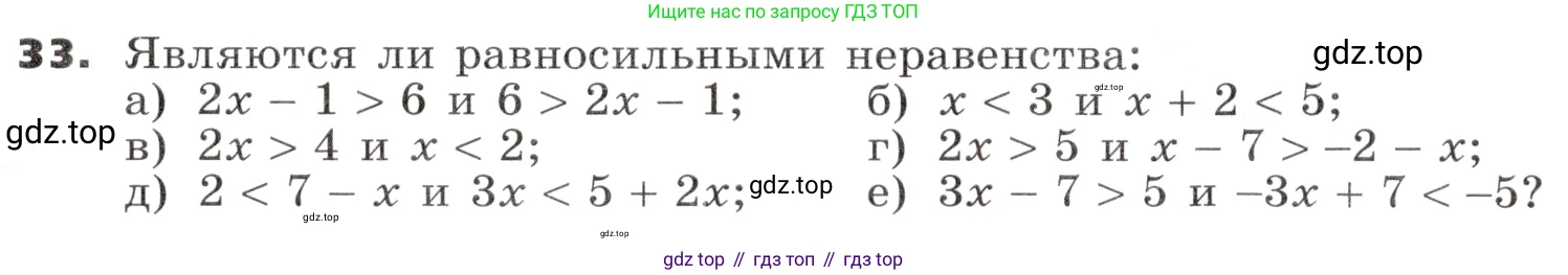 ГДЗ Алгебра, 9 класс Учебник, авторы: Никольский Сергей Михайлович, Потапов Михаил Константинович, Решетников Николай Николаевич, Шевкин Александр Владимирович, издательство Просвещение, Москва, 2019, зелёного цвета, страница 14, номер 33, Условие