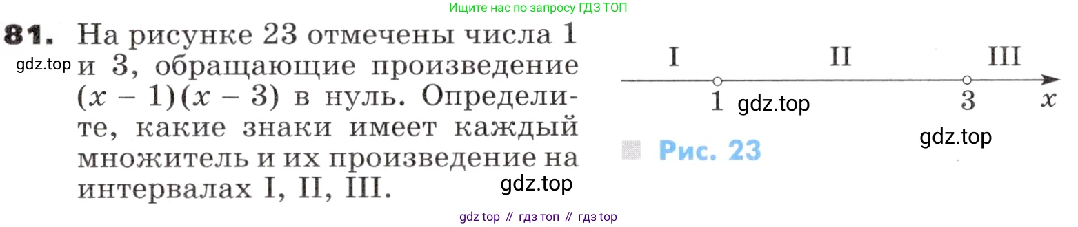 ГДЗ Алгебра, 9 класс Учебник, авторы: Никольский Сергей Михайлович, Потапов Михаил Константинович, Решетников Николай Николаевич, Шевкин Александр Владимирович, издательство Просвещение, Москва, 2019, зелёного цвета, страница 31, номер 81, Условие