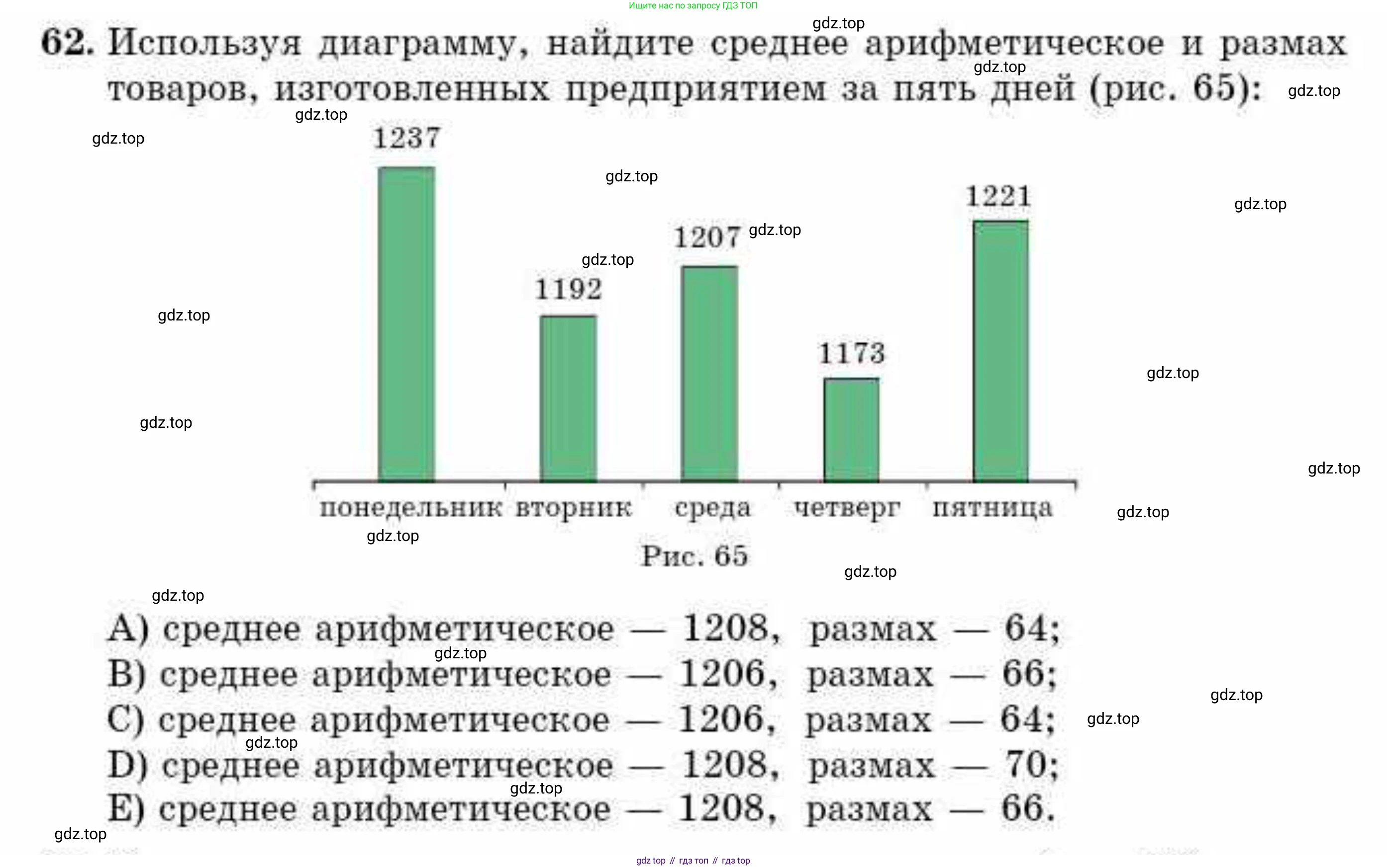 ГДЗ Алгебра, 10 класс Учебник, авторы: Абылкасымова Алма Есимбековна, Жумагулова Зауре Абдыкеновна, издательство Мектеп, Алматы, 2019, страница 148, номер 62, Условие