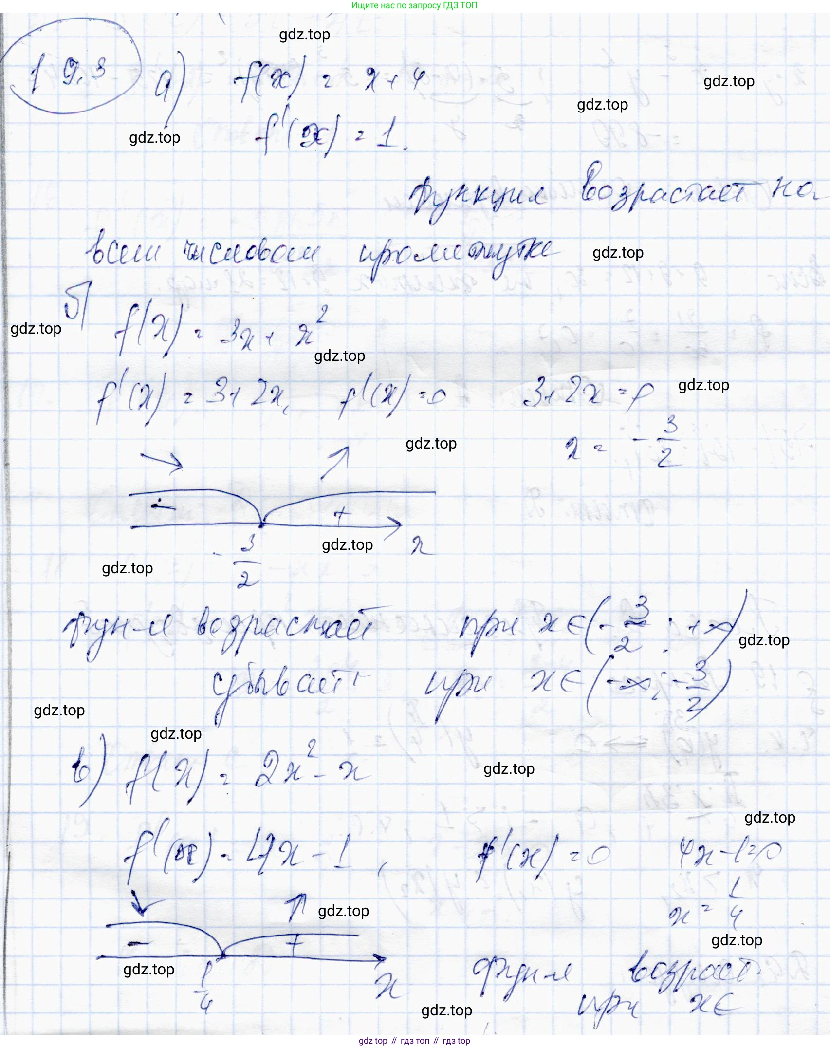 ГДЗ Алгебра, 10 класс Учебник, авторы: Абылкасымова Алма Есимбековна, Жумагулова Зауре Абдыкеновна, издательство Мектеп, Алматы, 2019, страница 109, номер 19.3, Решение