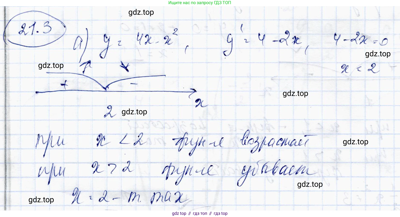 ГДЗ Алгебра, 10 класс Учебник, авторы: Абылкасымова Алма Есимбековна, Жумагулова Зауре Абдыкеновна, издательство Мектеп, Алматы, 2019, страница 117, номер 21.3, Решение