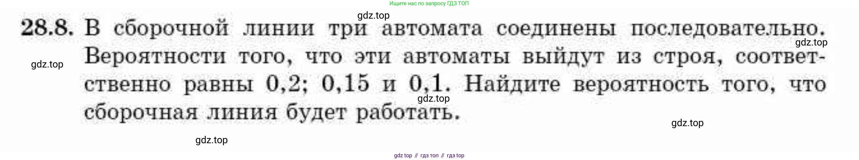 ГДЗ Алгебра, 10 класс Учебник, авторы: Абылкасымова Алма Есимбековна, Кучер Татьяна Павловна, Корчевский Владимир Евгеньевич, Жумагулова Зауре Абдыкеновна, издательство Мектеп, Алматы, 2019, Часть 1, страница 208, номер 28.8, Условие