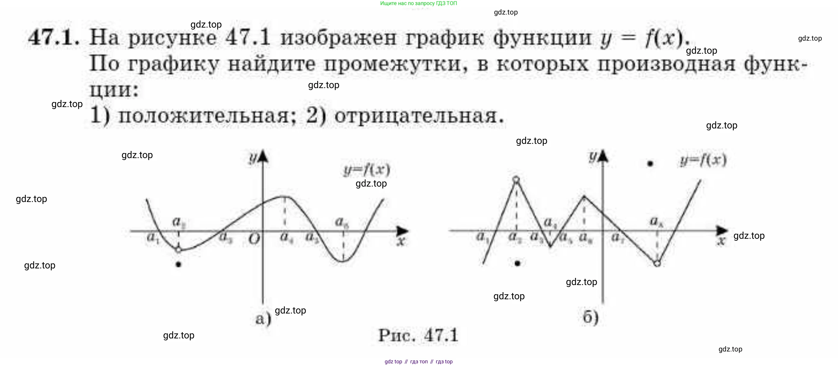 ГДЗ Алгебра, 10 класс Учебник, авторы: Абылкасымова Алма Есимбековна, Кучер Татьяна Павловна, Корчевский Владимир Евгеньевич, Жумагулова Зауре Абдыкеновна, издательство Мектеп, Алматы, 2019, Часть 2, страница 99, номер 47.1, Условие