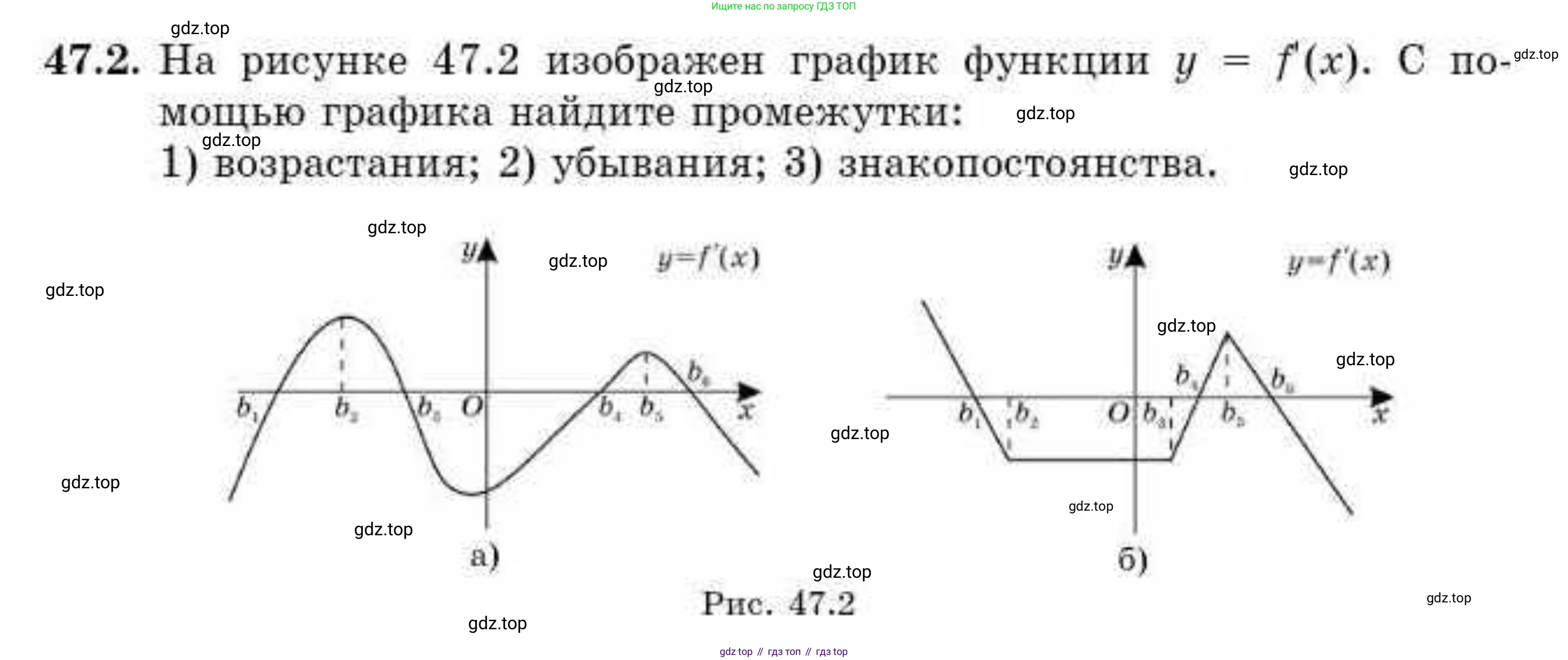 ГДЗ Алгебра, 10 класс Учебник, авторы: Абылкасымова Алма Есимбековна, Кучер Татьяна Павловна, Корчевский Владимир Евгеньевич, Жумагулова Зауре Абдыкеновна, издательство Мектеп, Алматы, 2019, Часть 2, страница 99, номер 47.2, Условие
