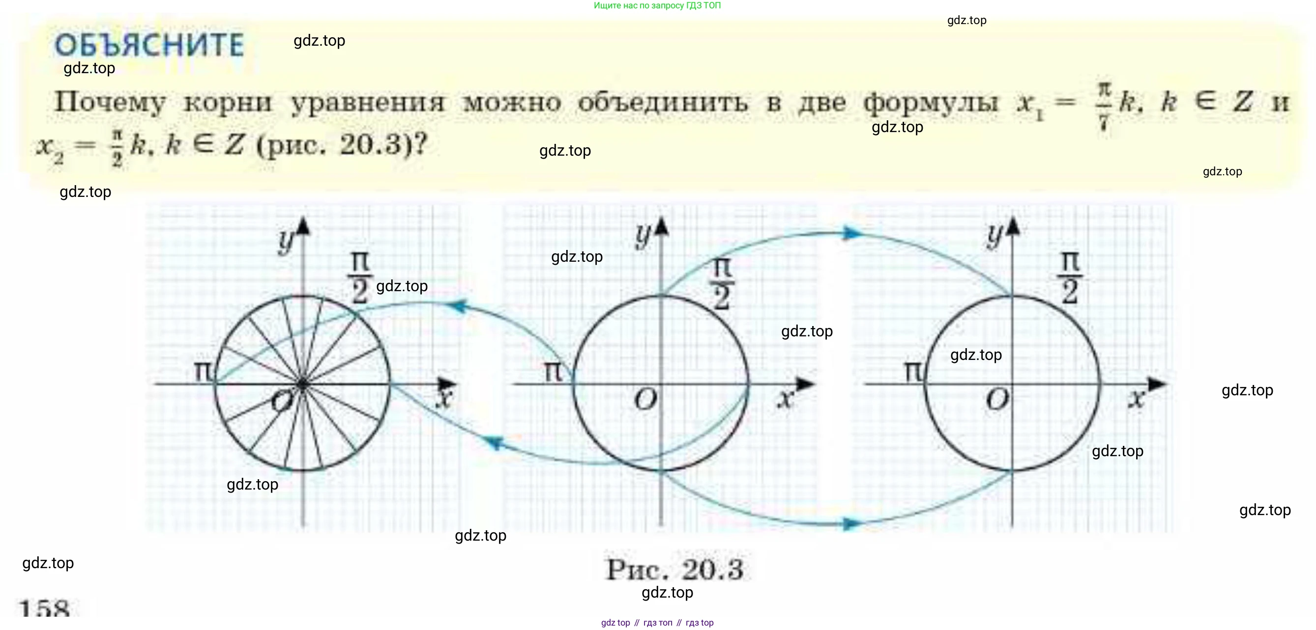 ГДЗ Алгебра, 10 класс Учебник, авторы: Абылкасымова Алма Есимбековна, Кучер Татьяна Павловна, Корчевский Владимир Евгеньевич, Жумагулова Зауре Абдыкеновна, издательство Мектеп, Алматы, 2019, Часть 1, страница 158, Условие