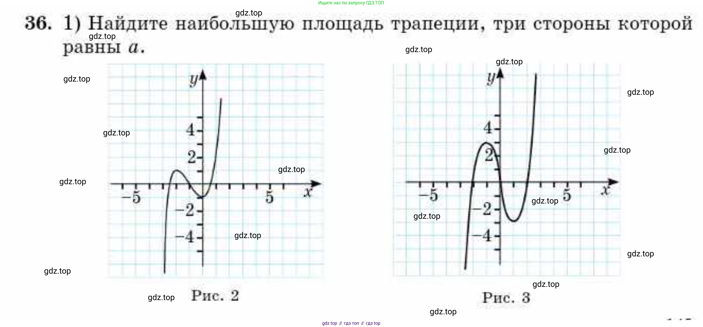 ГДЗ Алгебра, 10 класс Учебник, авторы: Абылкасымова Алма Есимбековна, Кучер Татьяна Павловна, Корчевский Владимир Евгеньевич, Жумагулова Зауре Абдыкеновна, издательство Мектеп, Алматы, 2019, Часть 2, страница 145, номер 36, Условие