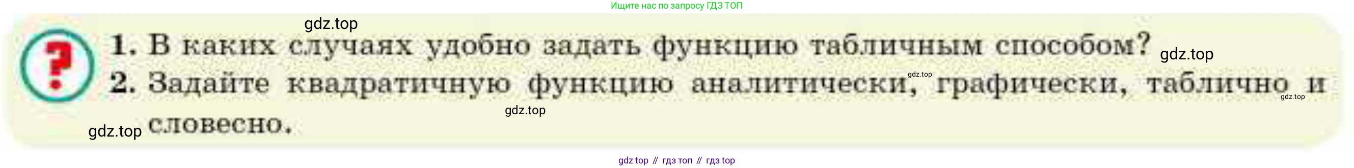 ГДЗ Алгебра, 10 класс Учебник, авторы: Абылкасымова Алма Есимбековна, Кучер Татьяна Павловна, Корчевский Владимир Евгеньевич, Жумагулова Зауре Абдыкеновна, издательство Мектеп, Алматы, 2019, Часть 1, страница 25, Условие
