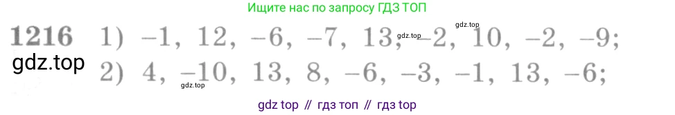 Алгебра, 10-11 класс Учебник, авторы: Алимов Шавкат Арифджанович, Колягин Юрий Михайлович, Ткачева Мария Владимировна, Федорова Надежда Евгеньевна, Шабунин Михаил Иванович, издательство Просвещение, Москва, 2014, страница 383, номер 1216, Условие