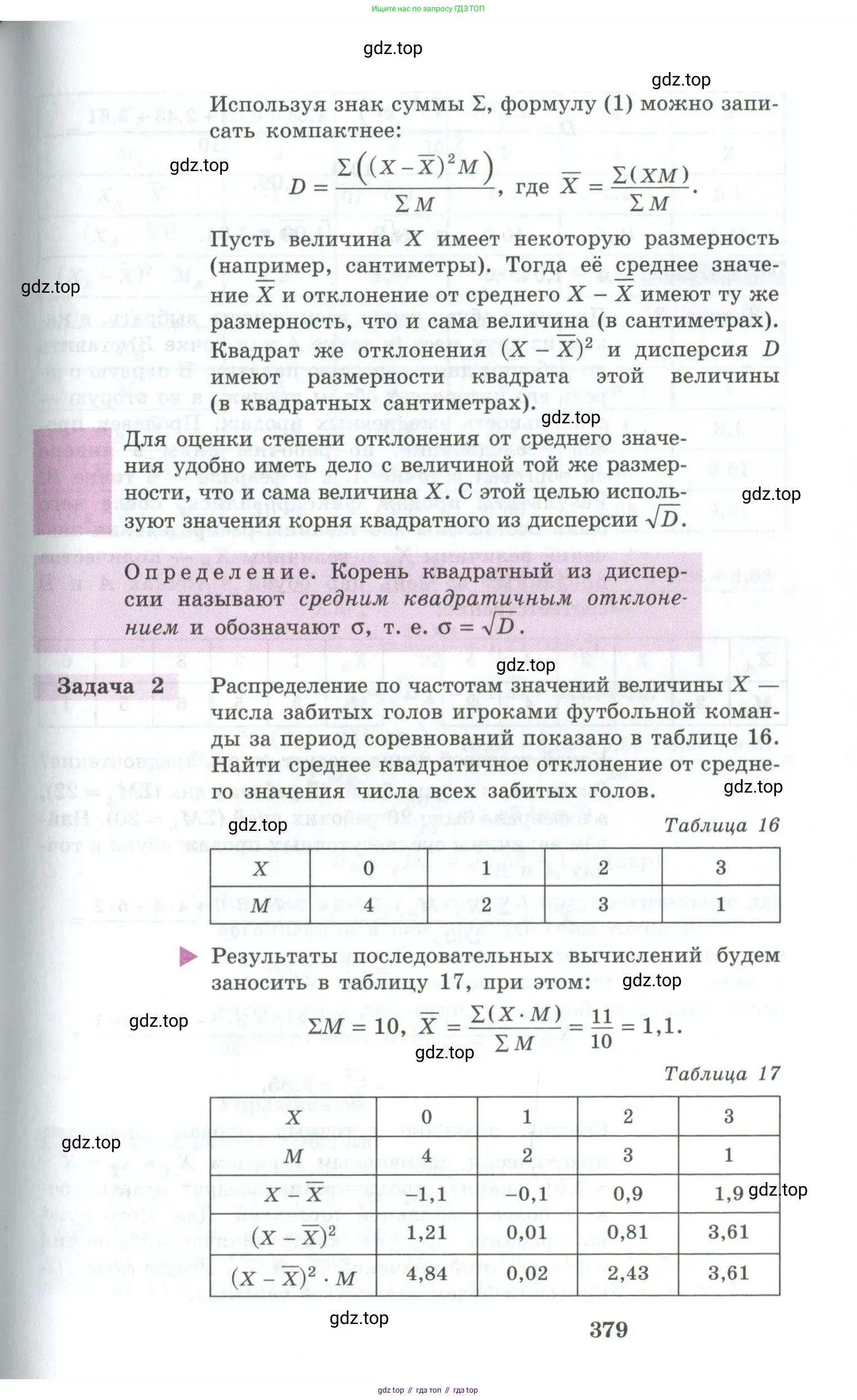 Алгебра, 10-11 класс Учебник, авторы: Алимов Шавкат Арифджанович, Колягин Юрий Михайлович, Ткачева Мария Владимировна, Федорова Надежда Евгеньевна, Шабунин Михаил Иванович, издательство Просвещение, Москва, 2014, страница 379