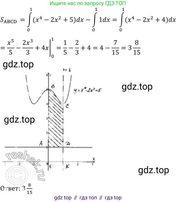 Алгебра, 10-11 класс Учебник, авторы: Алимов Шавкат Арифджанович, Колягин Юрий Михайлович, Ткачева Мария Владимировна, Федорова Надежда Евгеньевна, Шабунин Михаил Иванович, издательство Просвещение, Москва, 2014, страница 316, номер 1041, Решение 2 (продолжение 2)