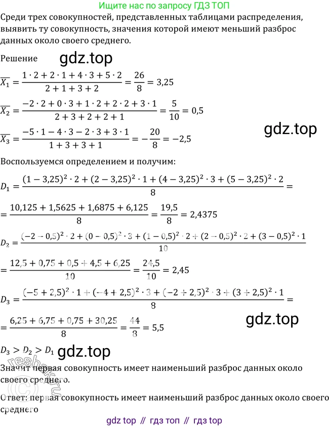 Алгебра, 10-11 класс Учебник, авторы: Алимов Шавкат Арифджанович, Колягин Юрий Михайлович, Ткачева Мария Владимировна, Федорова Надежда Евгеньевна, Шабунин Михаил Иванович, издательство Просвещение, Москва, 2014, страница 385, номер 1225, Решение 2