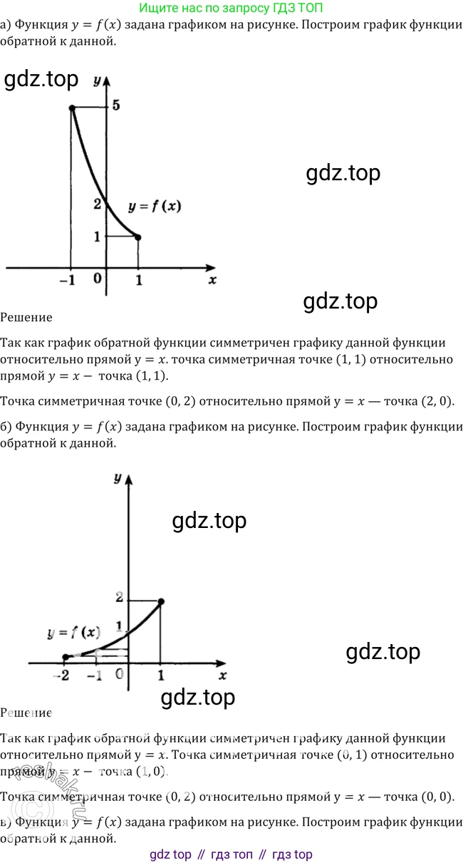 Алгебра, 10-11 класс Учебник, авторы: Алимов Шавкат Арифджанович, Колягин Юрий Михайлович, Ткачева Мария Владимировна, Федорова Надежда Евгеньевна, Шабунин Михаил Иванович, издательство Просвещение, Москва, 2014, страница 52, номер 134, Решение 2