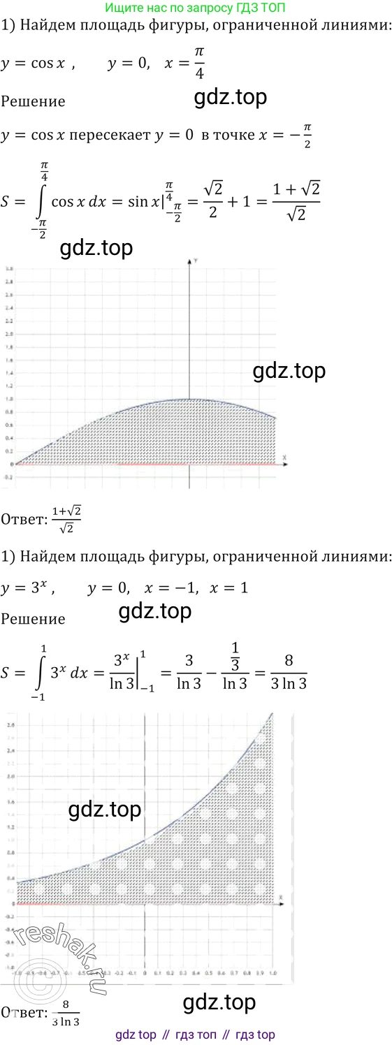 Алгебра, 10-11 класс Учебник, авторы: Алимов Шавкат Арифджанович, Колягин Юрий Михайлович, Ткачева Мария Владимировна, Федорова Надежда Евгеньевна, Шабунин Михаил Иванович, издательство Просвещение, Москва, 2014, страница 424, номер 1542, Решение 2