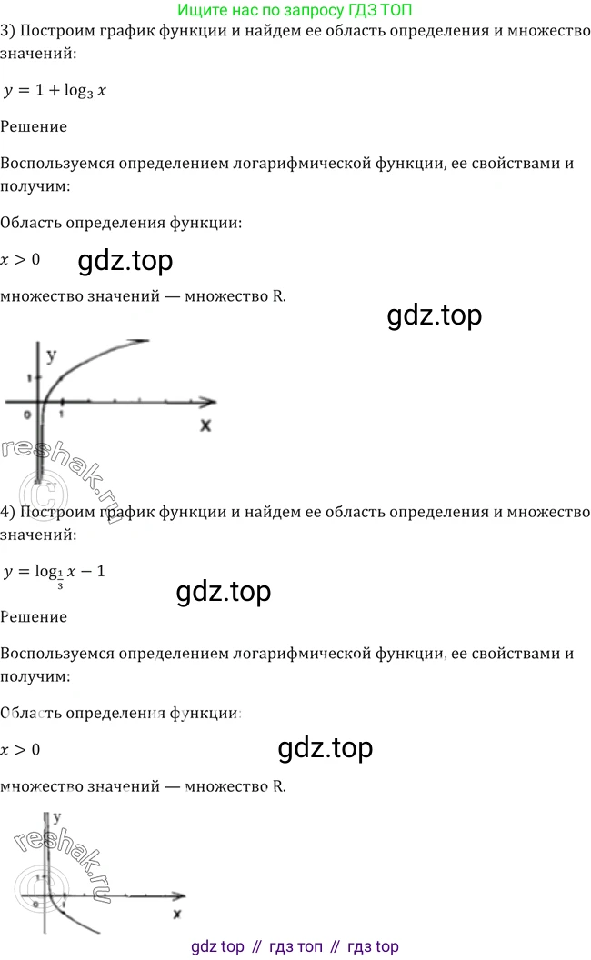 Алгебра, 10-11 класс Учебник, авторы: Алимов Шавкат Арифджанович, Колягин Юрий Михайлович, Ткачева Мария Владимировна, Федорова Надежда Евгеньевна, Шабунин Михаил Иванович, издательство Просвещение, Москва, 2014, страница 104, номер 332, Решение 2 (продолжение 2)