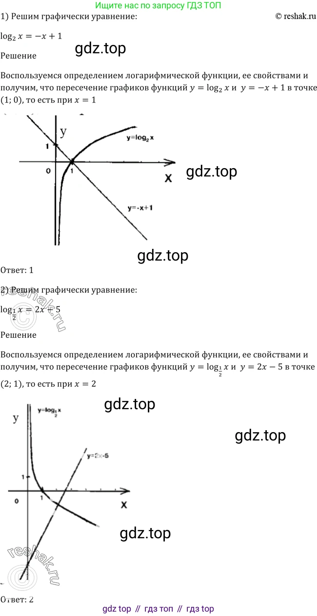Алгебра, 10-11 класс Учебник, авторы: Алимов Шавкат Арифджанович, Колягин Юрий Михайлович, Ткачева Мария Владимировна, Федорова Надежда Евгеньевна, Шабунин Михаил Иванович, издательство Просвещение, Москва, 2014, страница 105, номер 333, Решение 2