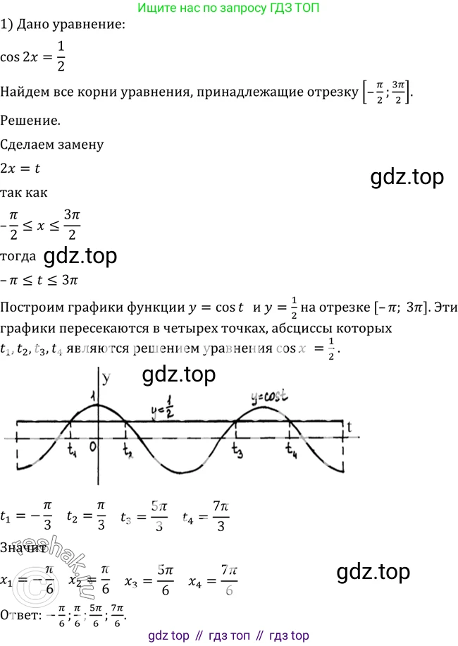 Алгебра, 10-11 класс Учебник, авторы: Алимов Шавкат Арифджанович, Колягин Юрий Михайлович, Ткачева Мария Владимировна, Федорова Надежда Евгеньевна, Шабунин Михаил Иванович, издательство Просвещение, Москва, 2014, страница 212, номер 715, Решение 2