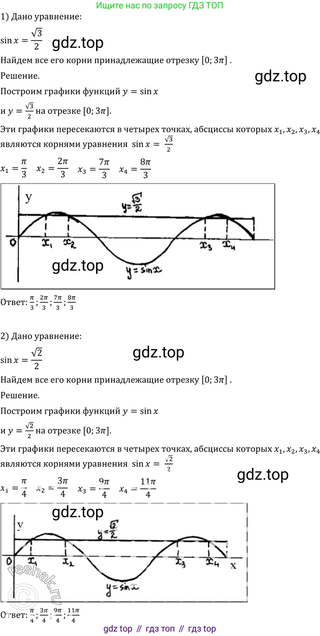 Алгебра, 10-11 класс Учебник, авторы: Алимов Шавкат Арифджанович, Колягин Юрий Михайлович, Ткачева Мария Владимировна, Федорова Надежда Евгеньевна, Шабунин Михаил Иванович, издательство Просвещение, Москва, 2014, страница 216, номер 724, Решение 2